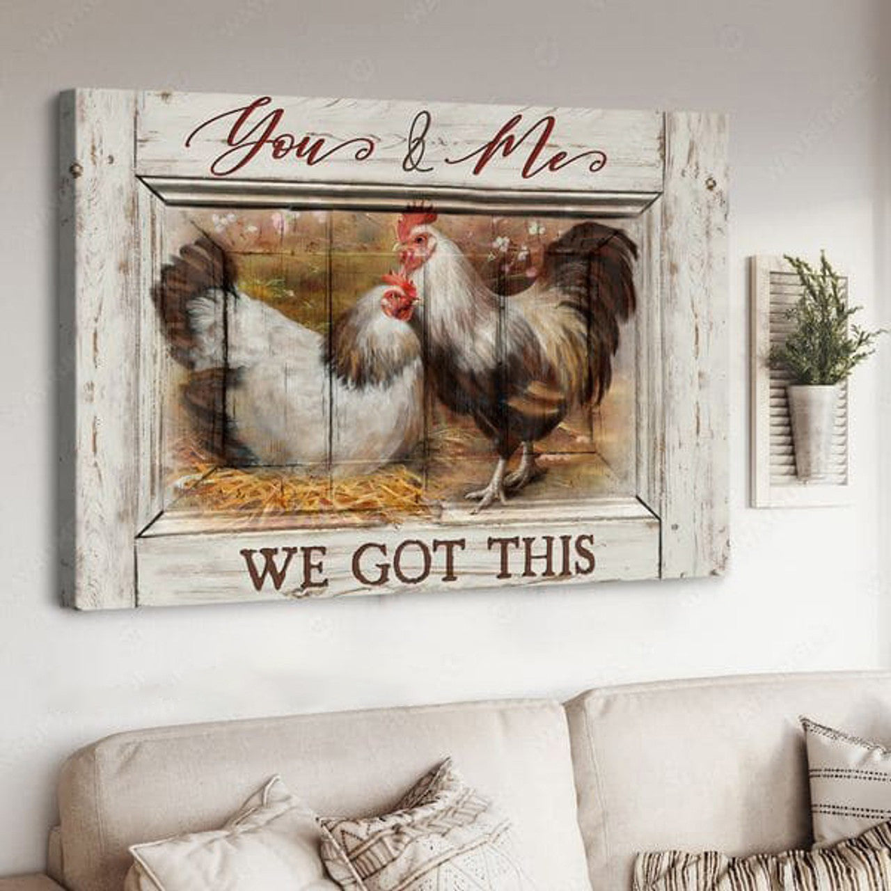 You And Me, We Got This, Gift For Lover, Poster Decor Poster and Canvas