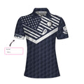 Custom Your Hole Is My Goal Golf Custom Short Sleeve Women Polo Shirt - Perfect Gift For Women