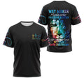 FUNSTUFFPRINT Personalized T-Shirt, Hoodie - Cardiogram Jesus Lion Faith Hope Love Way Maker Miracle Worker Promise Keeper Light In The Darkness 3D T-shirt