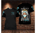 FUNSTUFFPRINT Nurse Life In A World Of Princesses Be A Nurse 3D Printed, Crown Nurse Shirt Uniform 3D T-shirt