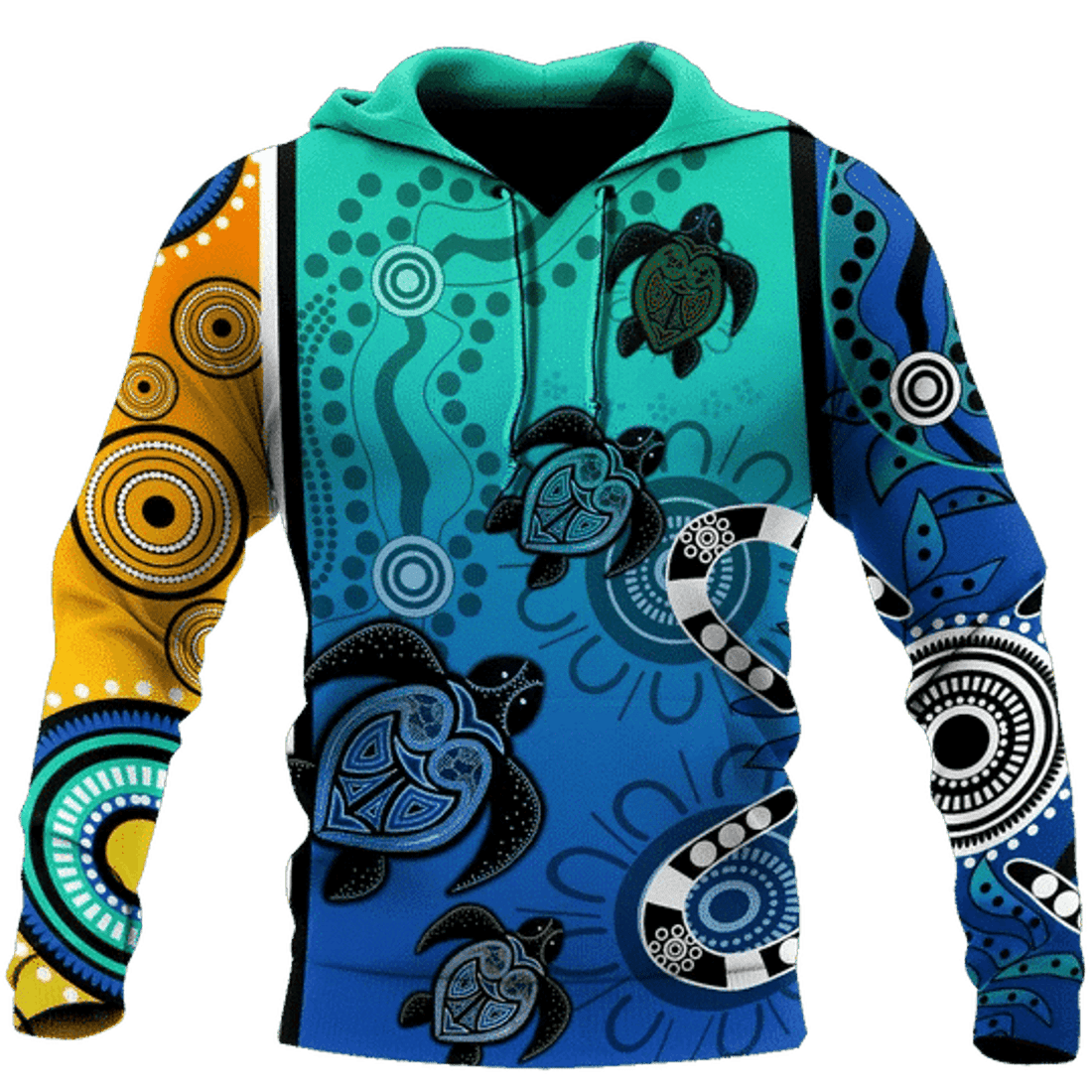 FUNSTUFFPRINT Aboriginal 3D Hoodie and Zip Hoodie