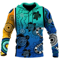 FUNSTUFFPRINT Aboriginal 3D Hoodie and Zip Hoodie