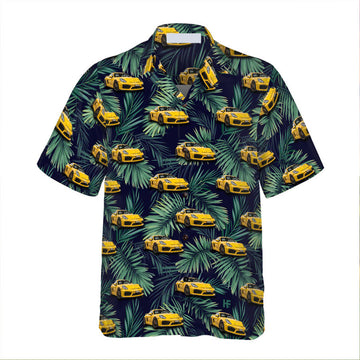 Custom Tropical Car Hawaiian Shirt, Summer gift Hawaiian Shirt For Men