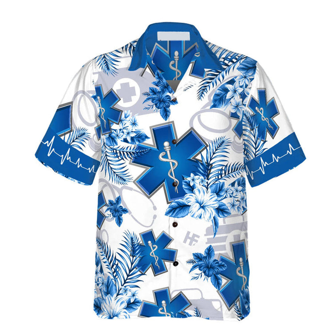 Custom Paramedic Name Custom Hawaiian Shirt