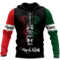 FUNSTUFFPRINTAfrican American Persionalized Your Name 3D Hoodie and Zip Hoodie