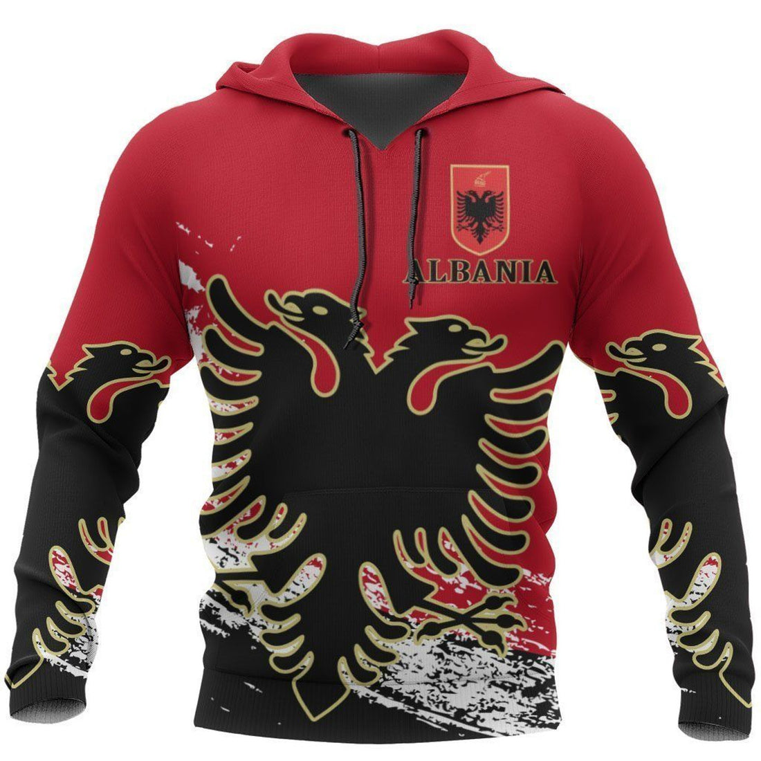 FUNSTUFFPRINT Albania Special 3D Hoodie and Zip Hoodie