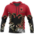 FUNSTUFFPRINT Albania Special 3D Hoodie and Zip Hoodie