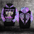 FUNSTUFFPRINT Alzheimers Awareness 3D Hoodie and Zip Hoodie