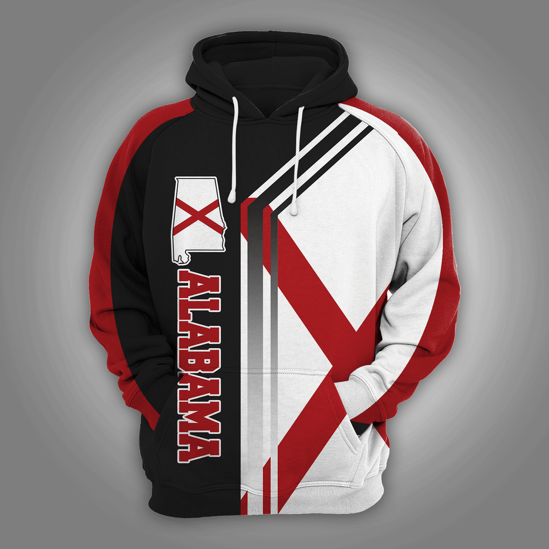 FUNSTUFFPRINT Amazing Alabama 3D Hoodie and Zip Hoodie