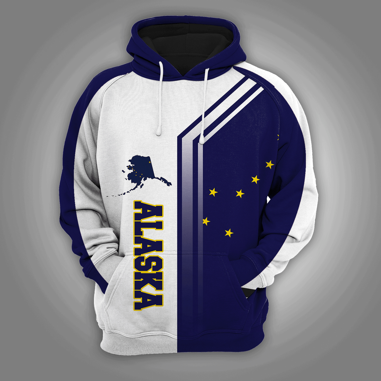 FUNSTUFFPRINT Amazing Alaska 3D Hoodie and Zip Hoodie
