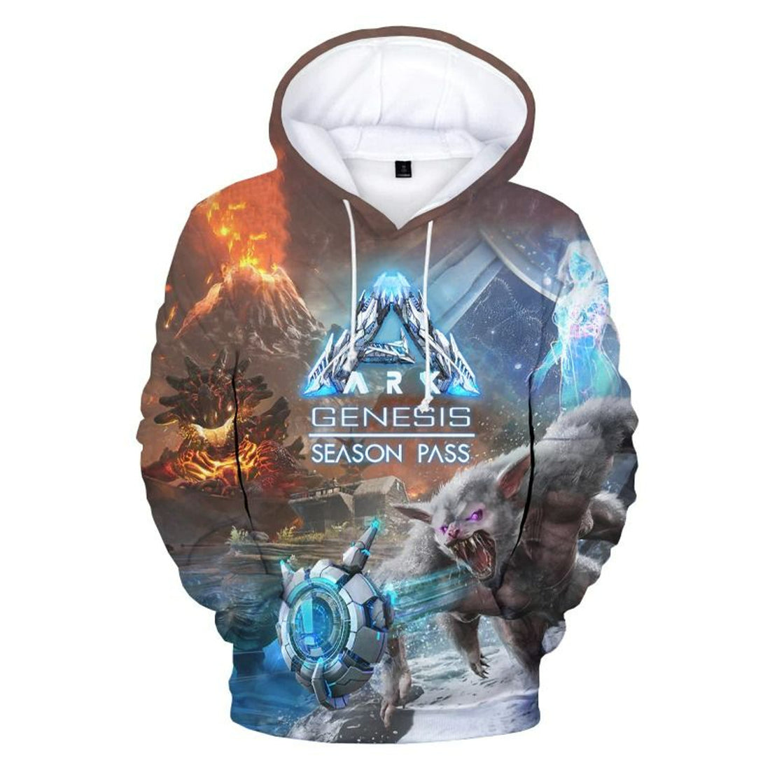FUNSTUFFPRINT Genesis Season Pass 3D Hoodie and Zip Hoodie