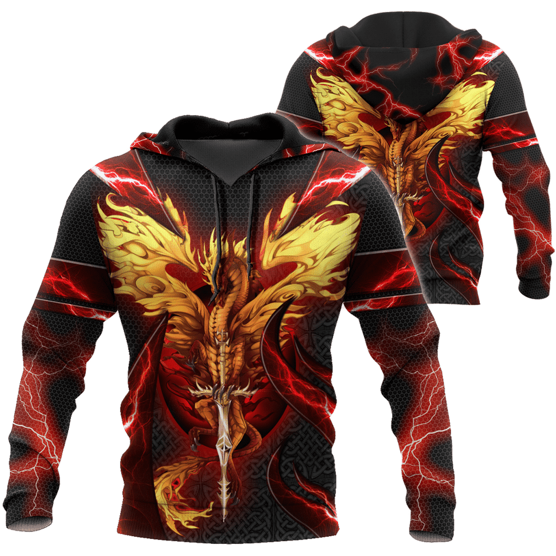 FUNSTUFFPRINT Art Unisex 3D Hoodie and Zip Hoodie