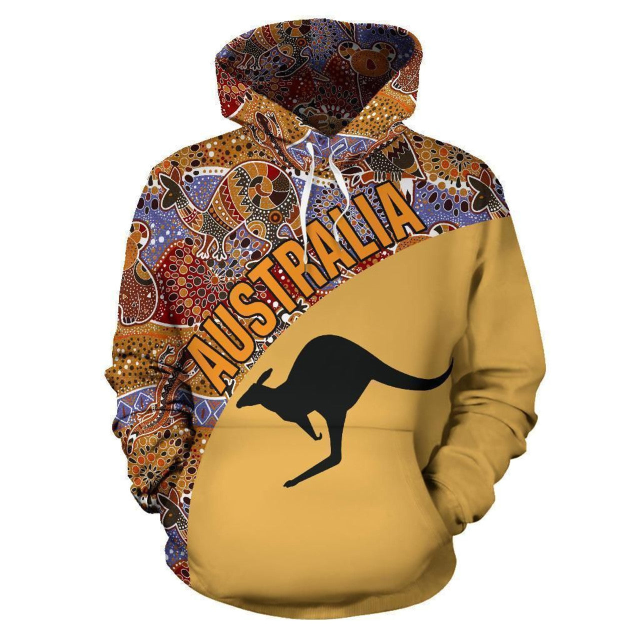 FUNSTUFFPRINT Australia 3D Hoodie and Zip Hoodie