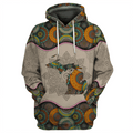 FUNSTUFFPRINT Awesome Vintage Mandala Michigan 3D Hoodie and Zip Hoodie