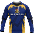 FUNSTUFFPRINT Barbados 3D Hoodie and Zip Hoodie