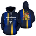 FUNSTUFFPRINT Barbados 3D Hoodie and Zip Hoodie