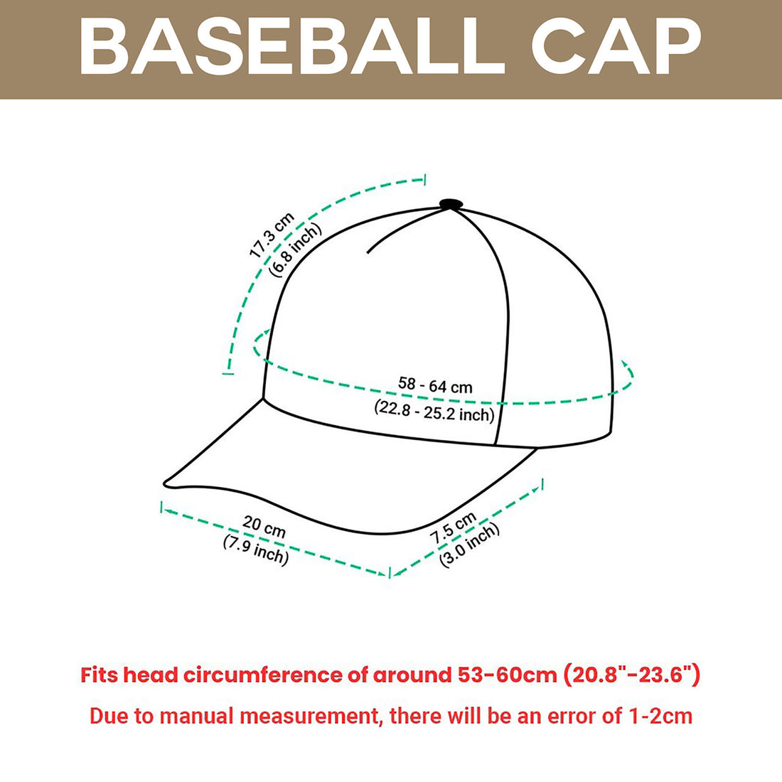 FUNSTUFFPRINT Personalized Name King Chess Classic Cap, Chess player baseball cap hat for men