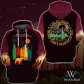 FUNSTUFFPRINT Bear Vintage Forest Camping 3D Hoodie and Zip Hoodie