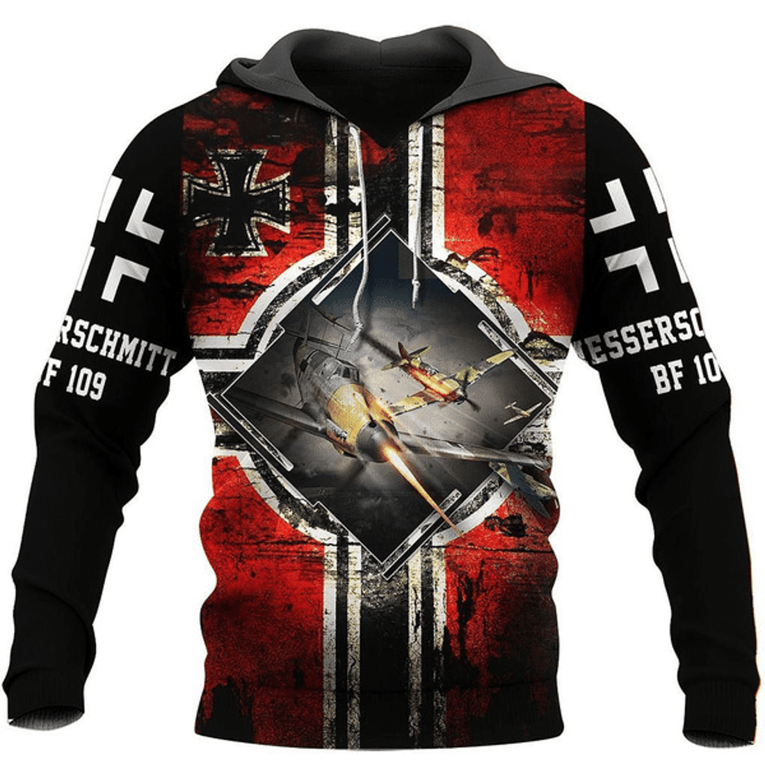 FUNSTUFFPRINT Best Gifts For Pilots Fighter Plane 3D Hoodie and Zip Hoodie