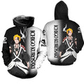 FUNSTUFFPRINT Bleach Ichigo Kurosaki Anime Manga 3D Hoodie and Zip Hoodie
