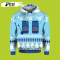 FUNSTUFFPRINT Bud Light Can Beer Ugly Christmas 3D Beer 3D Hoodie and Zip Hoodie