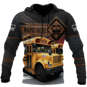 FUNSTUFFPRINT Bus Custom 3D Hoodie and Zip Hoodie