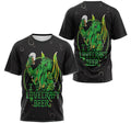 FUNSTUFFPRINT Personalized T-Shirt, Hoodie - Green Cthu.lhu I Love.craft Beer 3D T-shirt