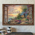 Start Each Day With A Grateful Heart 3 - Bible Verse Canvas - Scripture Canvas Wall Art