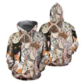 FUNSTUFFPRINT Cat Lover 3D Hoodie and Zip Hoodie