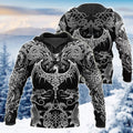 FUNSTUFFPRINT Celtic Dragon Tattoo Art 3D Hoodie and Zip Hoodie