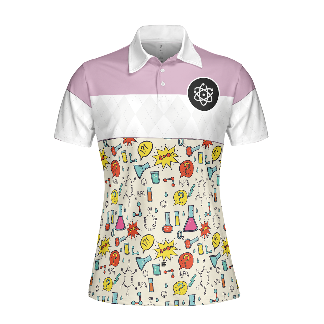 Chemistry Teacher Short Sleeve Women Polo Shirt