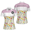 Chemistry Teacher Short Sleeve Women Polo Shirt