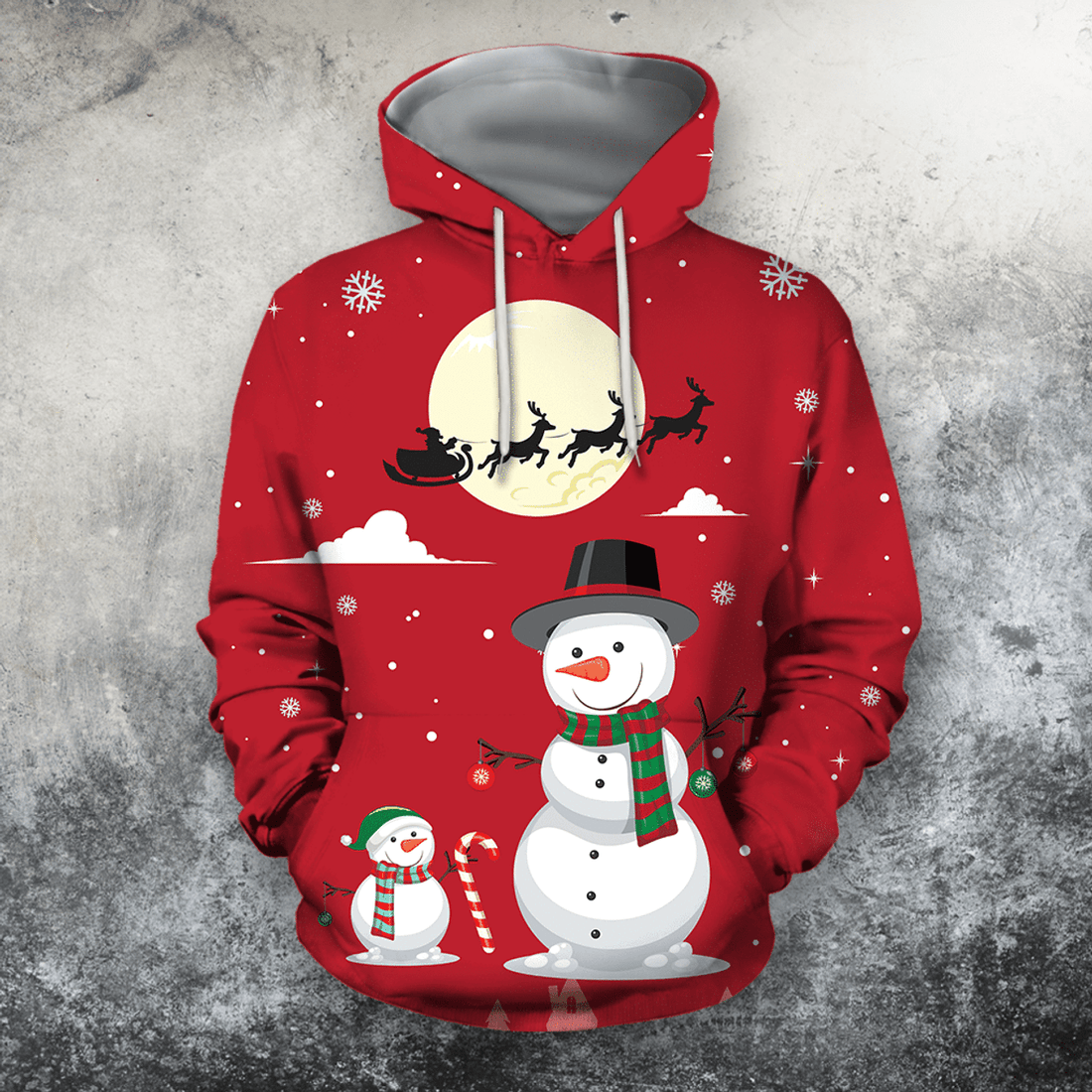 FUNSTUFFPRINT Christmas 3D Hoodie and Zip Hoodie