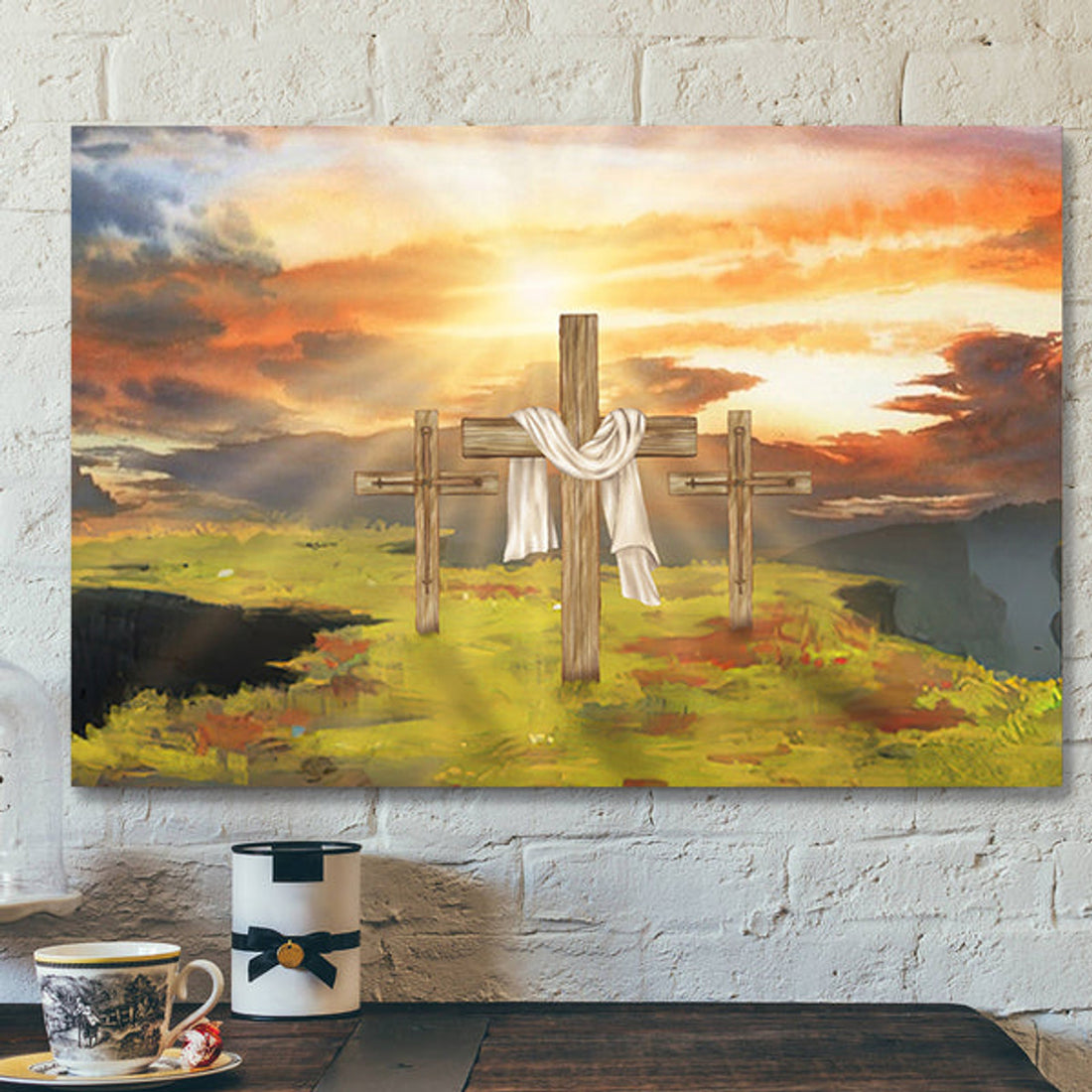 Bible Verse Canvas - Christian Canvas Wall Art - I Believe In God