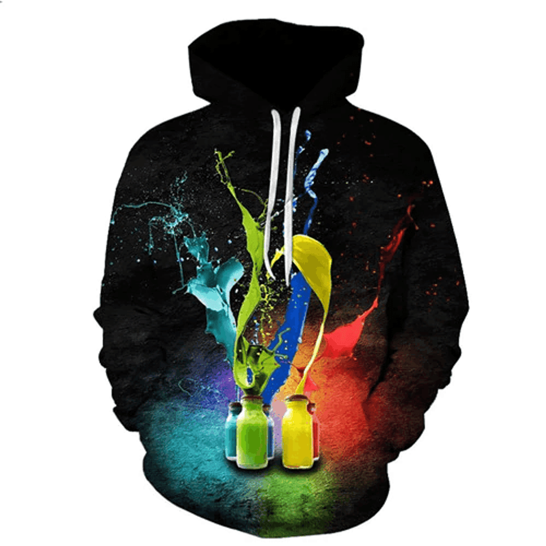 FUNSTUFFPRINT Color Unisex 3D Hoodie and Zip Hoodie