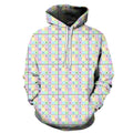 FUNSTUFFPRINT Colorful Sudoku 3D Hoodie and Zip Hoodie