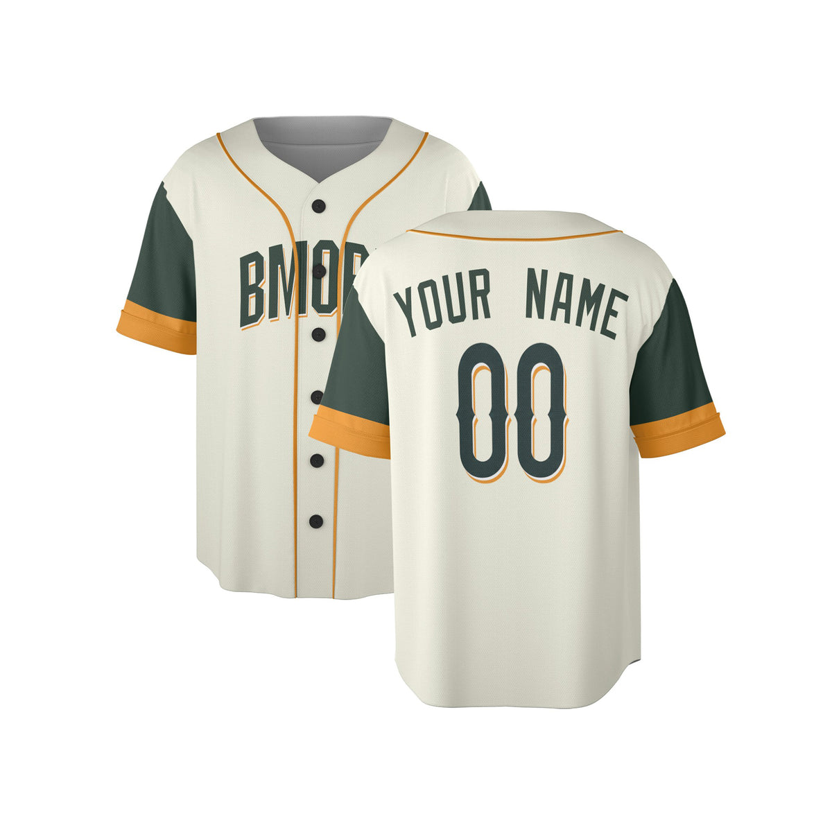 Custom 2026 Baltimore Baseball Jersey – Cream City-Inspired Style, Personalized Name & Number for Kids & Adults-4