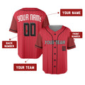 Custom 2026 Cincinnati Baseball Jersey – Red City-Inspired Style, Personalized Name & Number for Kids & Adult-2