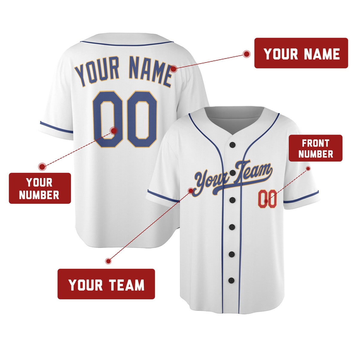 Custom 2026 Los Angeles Baseball Jersey – Fashion Style, Personalized Name & Number for Kids & Adults-2