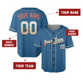 Custom 2026 Milwaukee Baseball Jersey – Mineral Blue City-Inspired Style, Personalized Name & Number for Kids & Adults-2