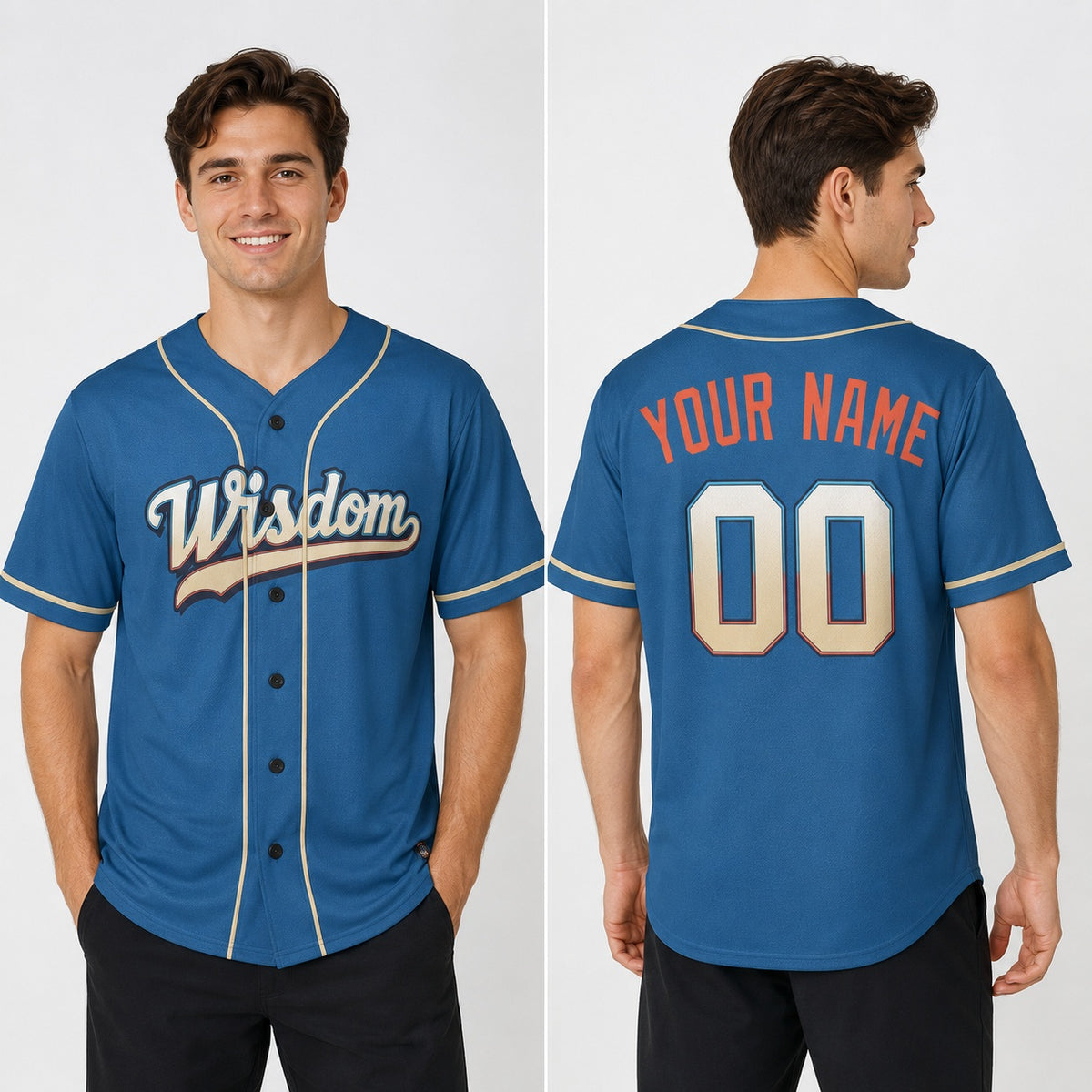 Custom 2026 Milwaukee Baseball Jersey – Mineral Blue City-Inspired Style, Personalized Name & Number for Kids & Adults-1