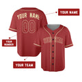 Custom 2026 Texas Baseball Jersey – Red City-Inspired Style, Personalized Name & Number for Kids & Adults-2