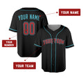 Custom Arizona Baseball Jersey – Black Game Day Style, Personalized Name & Number for Kids & Adults-2