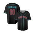 Custom Arizona Baseball Jersey – Black Game Day Style, Personalized Name & Number for Kids & Adults-1