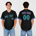 Custom Arizona Baseball Jersey – Black Heritage Throwback Style, Personalized Name & Number for Kids & Adults-1