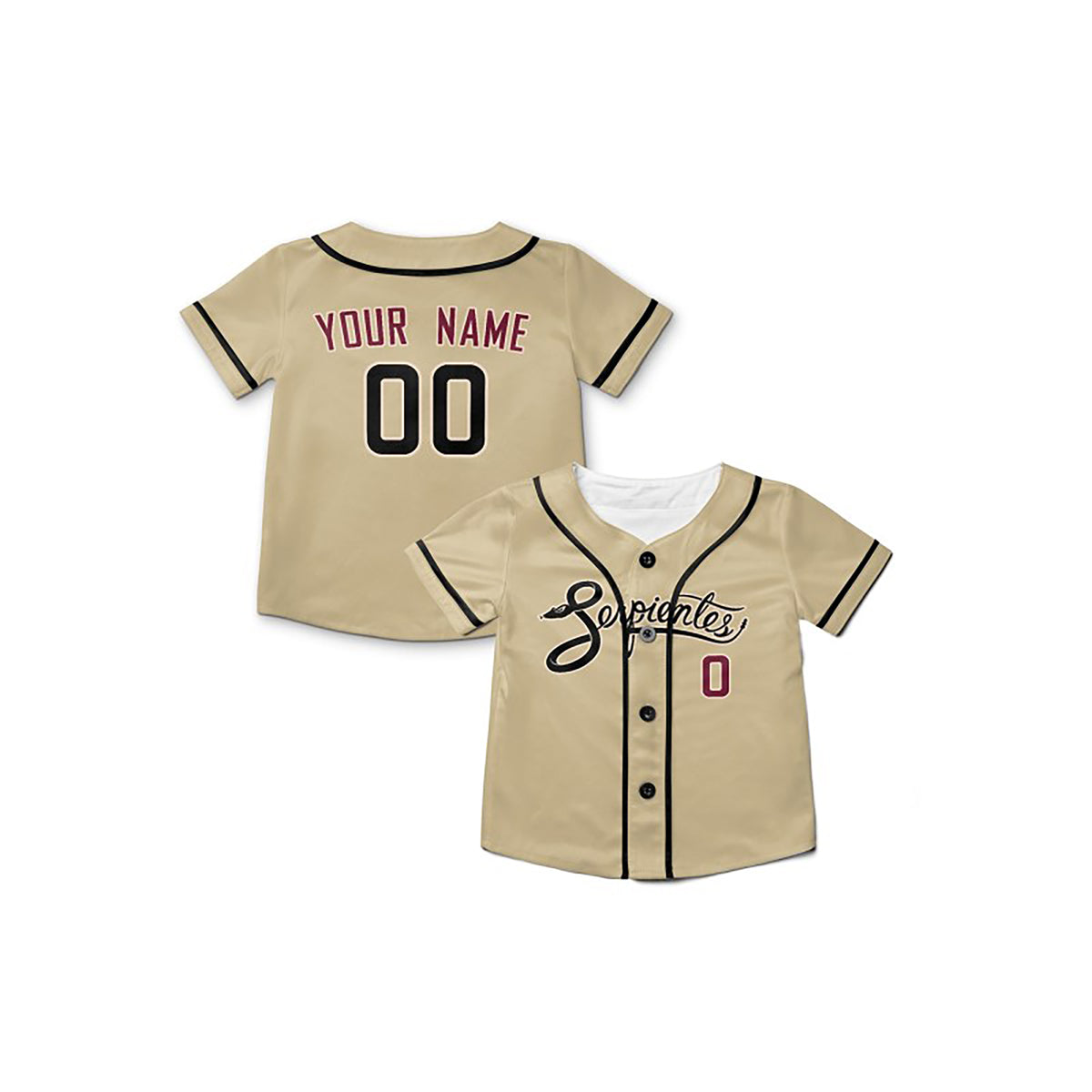 Custom Arizona Baseball Jersey – Sand Desert-Inspired Style, Personalized Name & Number for Kids & Adults-7