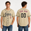Custom Arizona Baseball Jersey – Sand Desert-Inspired Style, Personalized Name & Number for Kids & Adults-1
