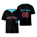 Custom Arizona Two-Button Baseball Jersey – Blackout Style, Personalized Name & Number for Men, Women & Youth-3
