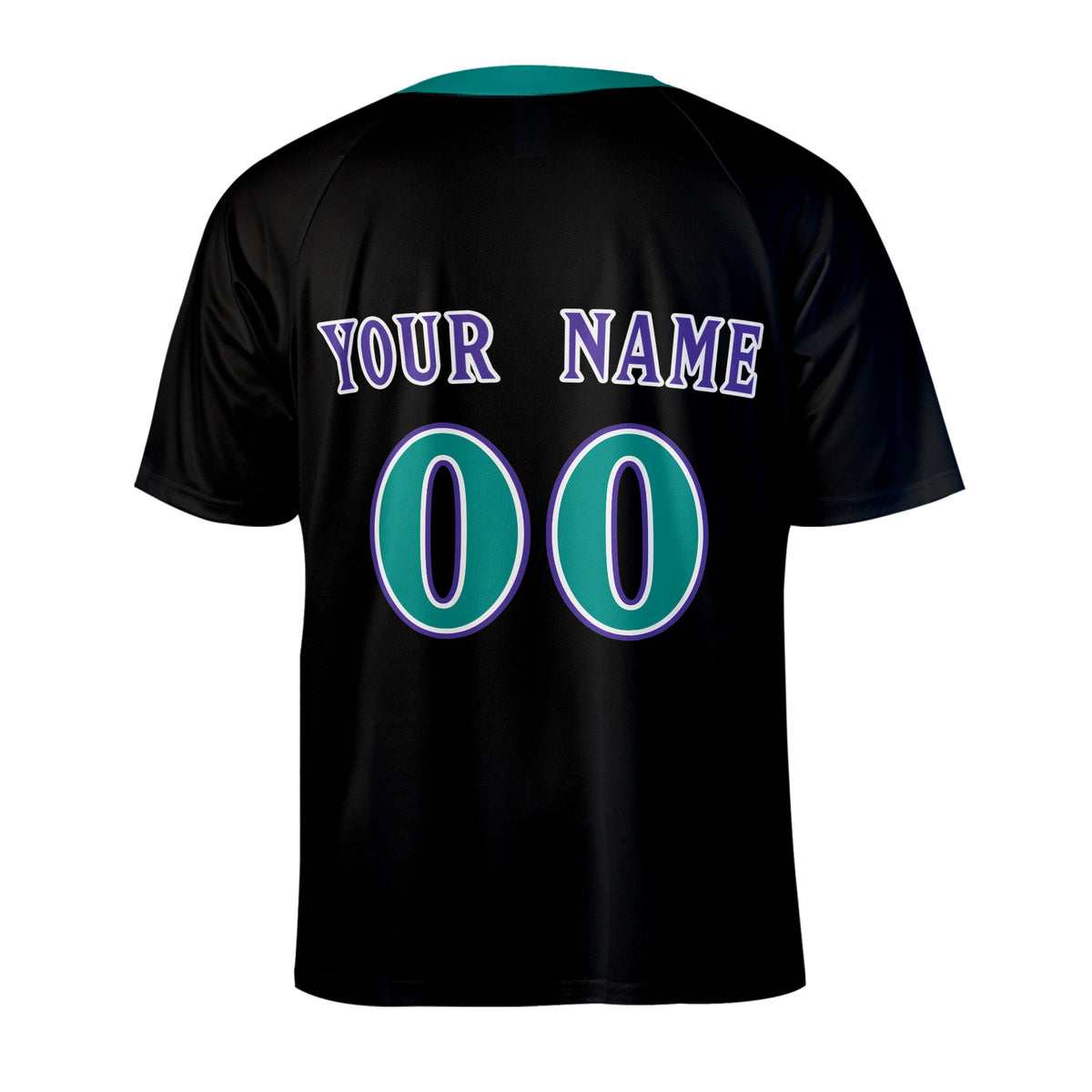 Custom Arizona Two-Button Baseball Jersey – Heritage Throwback Style, Personalized Name & Number for Men, Women & Youth-5