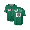 Custom Boston Baseball Jersey – Kelly Green Heritage Style, Personalized Name & Number for Kids & Adults-3